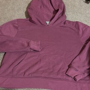 12Thompson  Women’s Dusty Rose Pullover Hoodie SZ L